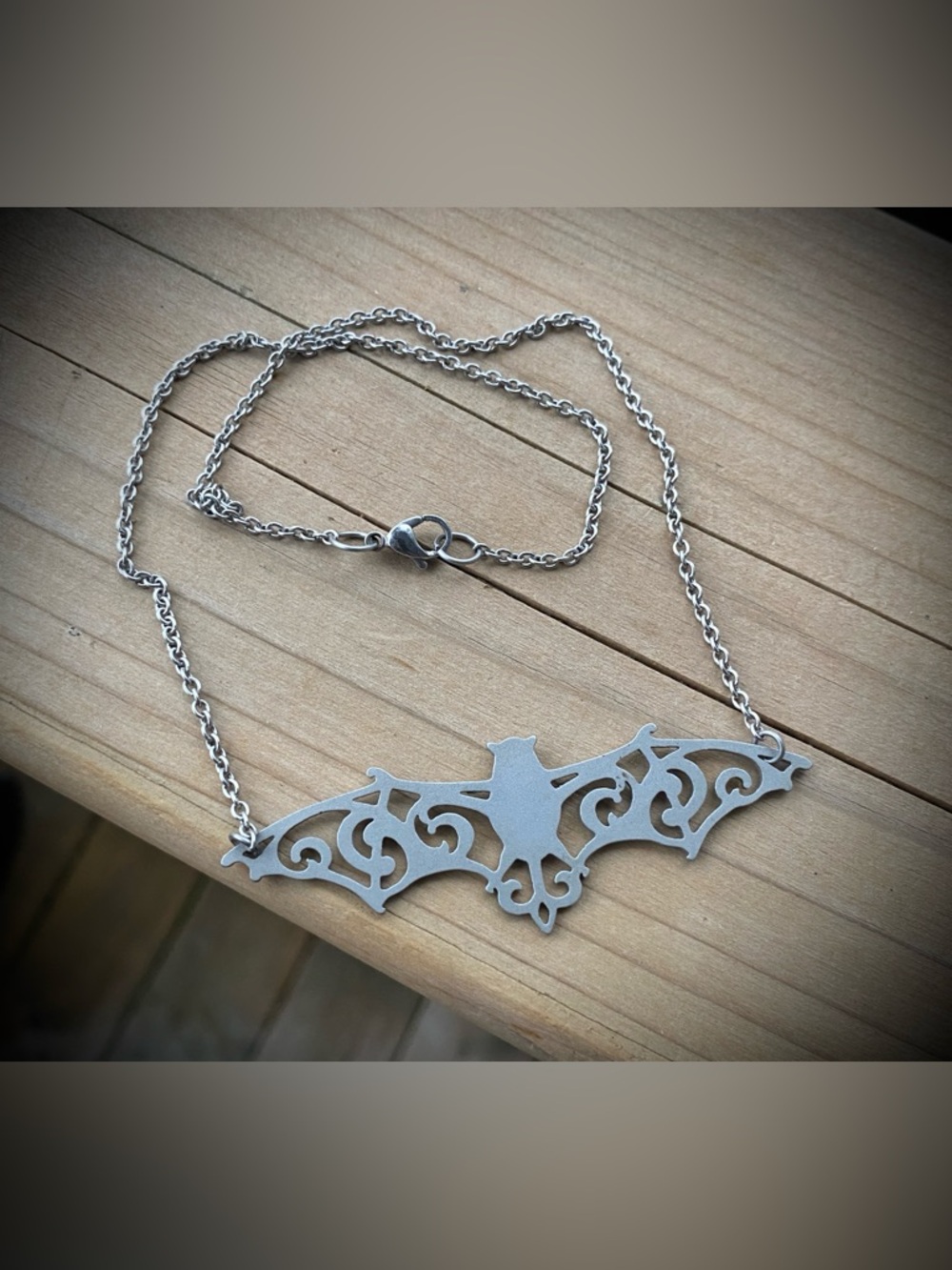Bat Necklace